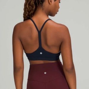 Lululemon Flow Y Bra in True Navy
